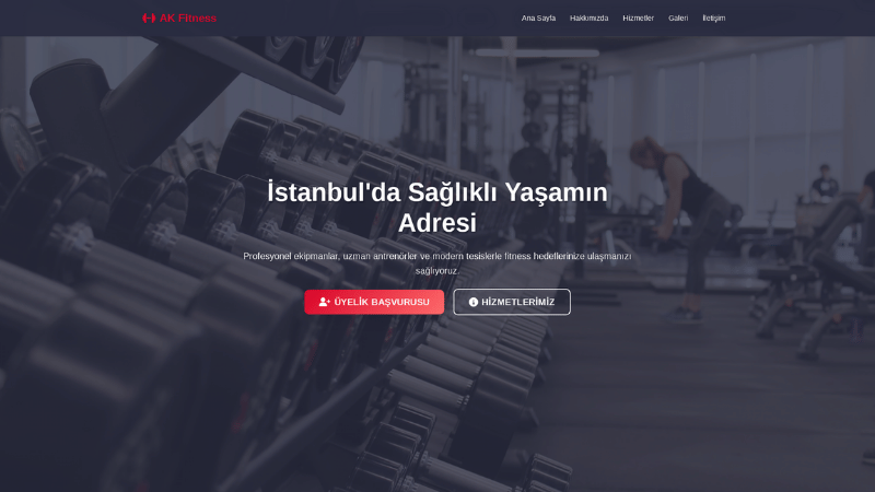 Fitness Center Demo